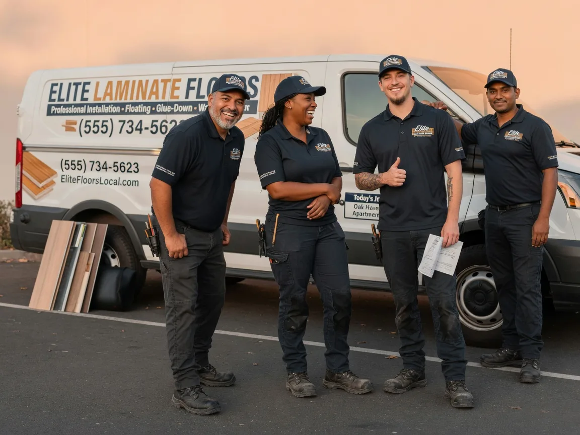 Laminate flooring installation company in Goodells, MI